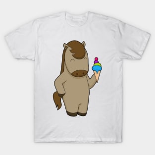 Horse Waffle ice cream T-Shirt